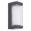 Illuminazione Globo Lighting Plixon Lampada da parete per esterno LED Antracite, 1-Luce