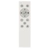 Illuminazione Globo Lighting Mirella Plafoniera LED Nero, 1-Luce, Telecomando, Cambia colore