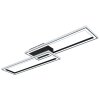 Illuminazione Globo Lighting Mirella Plafoniera LED Nero, 1-Luce, Telecomando, Cambia colore