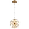Illuminazione Globo Lighting Virina Lampadario a sospensione LED Oro, 1-Luce