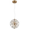 Illuminazione Globo Lighting Virina Lampadario a sospensione LED Oro, 1-Luce
