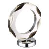 Illuminazione Globo Lighting Karilion Lampada da tavolo LED Cromo, 1-Luce