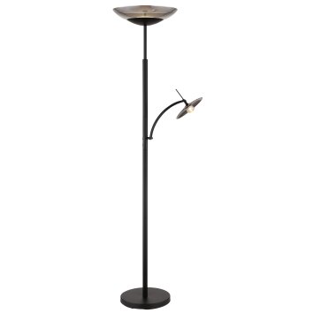 Illuminazione Globo Lighting Sophia Faro, Lampada da terra LED Nero, 2-Luci