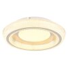 Illuminazione Globo Lighting Sharper Plafoniera LED Bianco, 1-Luce