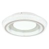Illuminazione Globo Lighting Sharper Plafoniera LED Bianco, 1-Luce