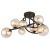 Illuminazione Globo Lighting Tuberius Plafoniera LED Nero, 7-Luci