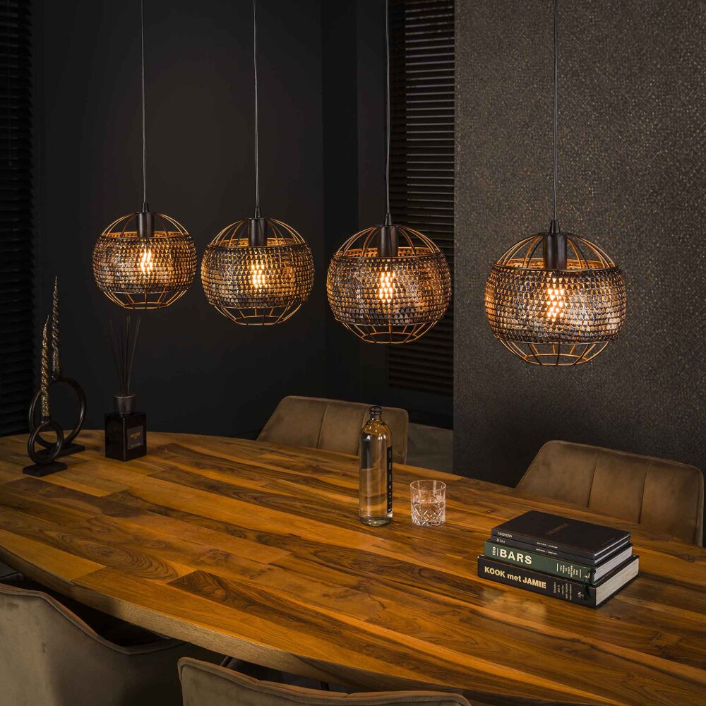 Ommerlanderwijk Lampada a sospensione Antracite, 4-Luci main product photo