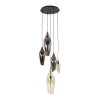 Cocoon Lampada a sospensione Nero, 5-Luci