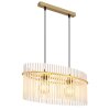 Illuminazione Globo Lighting Gorley Lampadario a sospensione Oro, 2-Luci