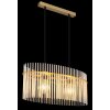 Illuminazione Globo Lighting Gorley Lampadario a sospensione Oro, 2-Luci