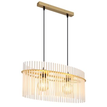 Illuminazione Globo Lighting Gorley Lampadario a sospensione Oro, 2-Luci