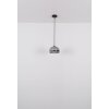 Illuminazione Globo Lighting Avila Lampada da tavolo LED Cromo, Nero, 1-Luce, Telecomando