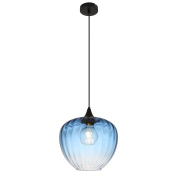 Illuminazione Globo Lighting Sander Lampadario a sospensione Nero, 1-Luce