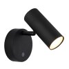 Illuminazione Globo Lighting und Plafoniera, Faretto da soffitto, Applique, Faretto da parete LED Nero, 1-Luce