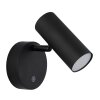Illuminazione Globo Lighting und Plafoniera, Faretto da soffitto, Applique, Faretto da parete LED Nero, 1-Luce