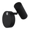 Illuminazione Globo Lighting und Plafoniera, Faretto da soffitto, Applique, Faretto da parete LED Nero, 1-Luce