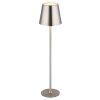Illuminazione Globo Lighting Vannie Lampada da tavolo LED Nichel opaco, 1-Luce