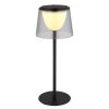 Illuminazione Globo Lighting Mariam Lampada da tavolo LED Nero, 1-Luce