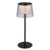 Illuminazione Globo Lighting Mariam Lampada da tavolo LED Nero, 1-Luce