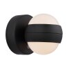 Illuminazione Globo Lighting Randi Applique LED Nero, 1-Luce