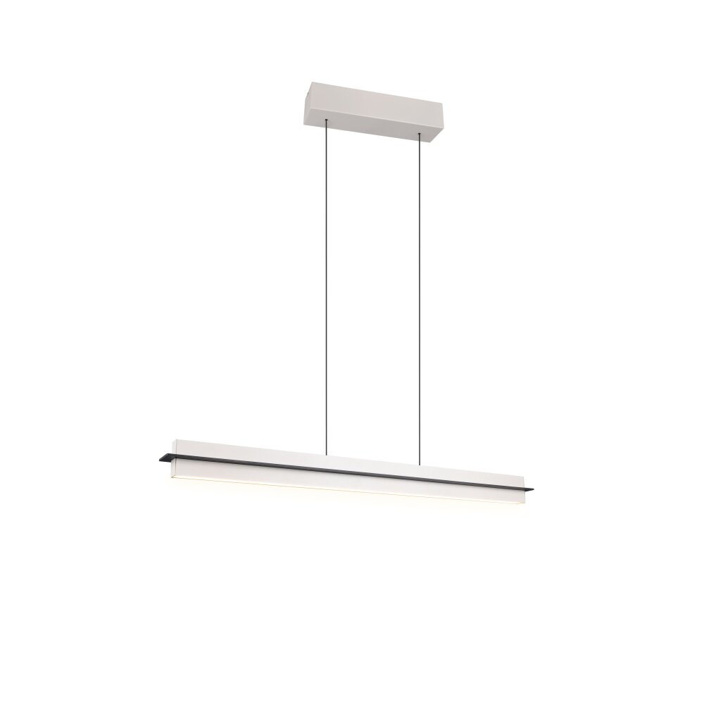 Illuminazione Trio Leuchten Emerson Lampada a sospensione LED Grigio, 1-Luce main product photo