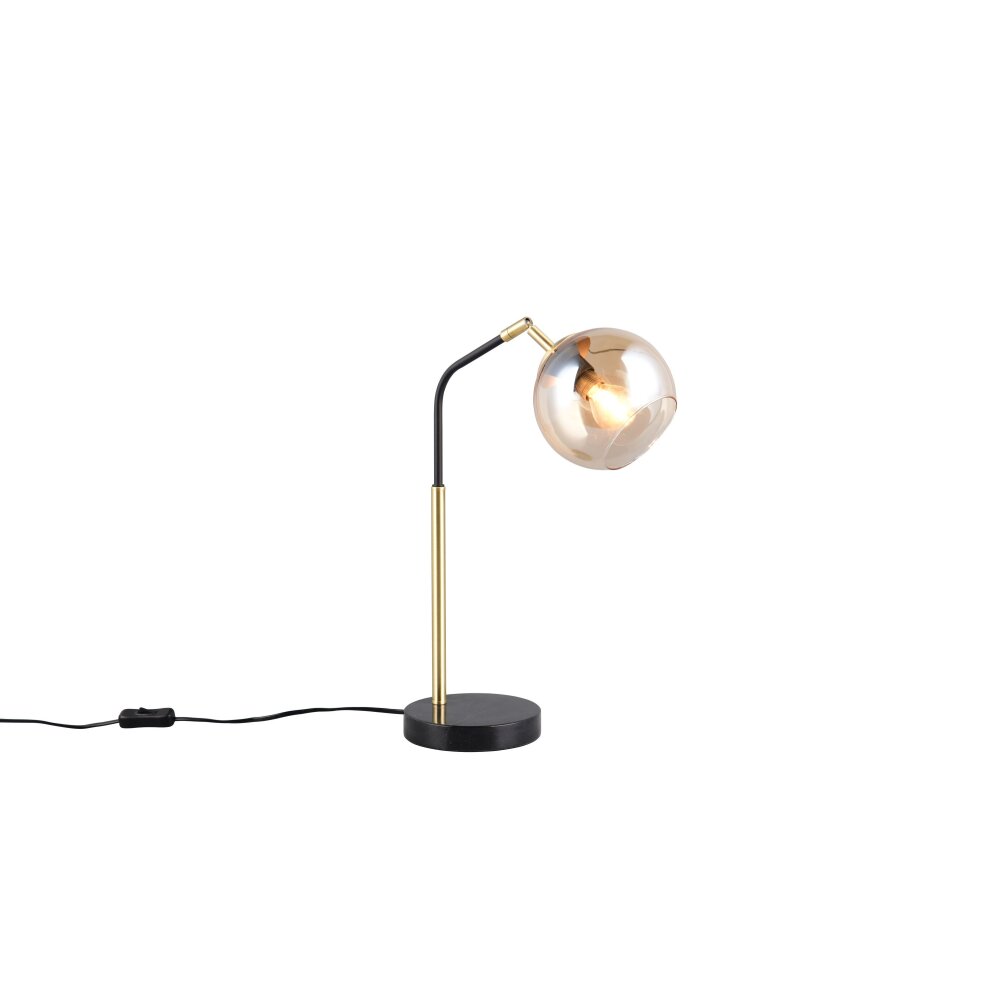 Illuminazione Trio Leuchten Paxton Lampada da tavolo Nero-Oro, 1-Luce main product photo