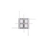 Illuminazione Trio Leuchten Roger Plafoniera LED Nichel opaco, 1-Luce, Telecomando