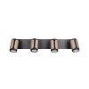 Illuminazione Trio Leuchten Gillan Faretto da soffitto Marrone, 4-Luci