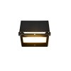 Illuminazione Reality Moura Applique LED Nero, 1-Luce, Sensori di movimento