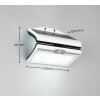 Illuminazione Reality MACAPA Applique LED Bianco, 1-Luce, Sensori di movimento