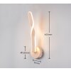 Illuminazione Reality Ginko Applique LED Beige, 1-Luce