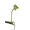 Illuminazione Reality Pongo Lampada con pinza LED Verde, 1-Luce