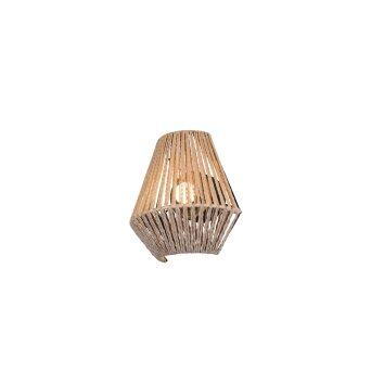 Illuminazione Reality Lira Applique LED Marrone, 1-Luce