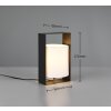 Illuminazione Reality Pail Lampada da tavolo Nero, 1-Luce