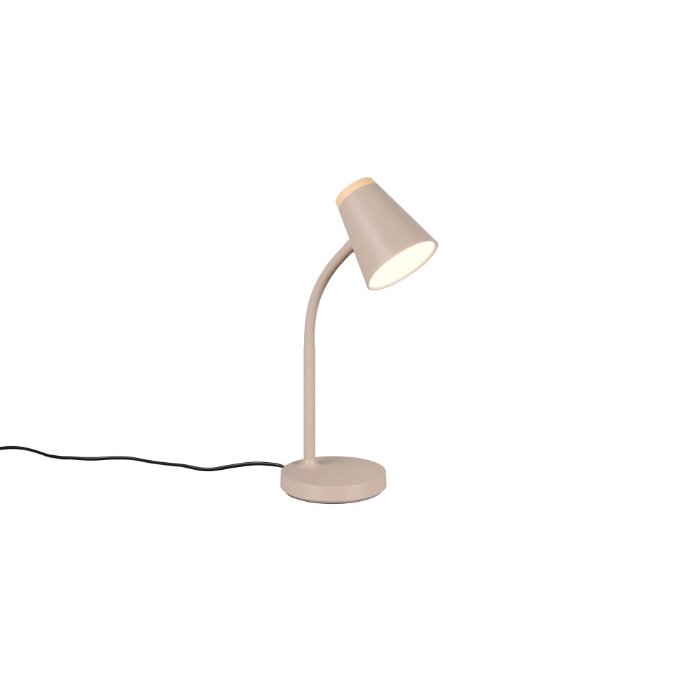 Illuminazione Reality Pongo Lampada da tavolo LED Beige, 1-Luce main product photo