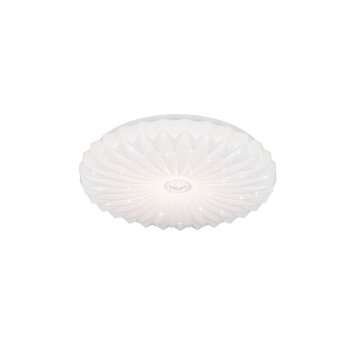 Illuminazione Reality Ataris Plafoniera LED Bianco, 1-Luce, Telecomando Illuminazione Reality Ataris Plafoniera LED Bianco, 1-Luce, Telecomando