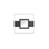 Illuminazione Reality Wheeler Plafoniera LED Nero, 1-Luce