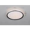 Illuminazione Reality Varda Plafoniera LED Nero, 1-Luce, Telecomando