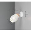 Illuminazione Reality und Faretto da soffitto, Applique e plafoniera, Faretto da parete Bianco, 1-Luce