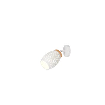 Illuminazione Reality und Faretto da soffitto, Applique e plafoniera, Faretto da parete Bianco, 1-Luce