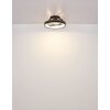 Illuminazione Globo Lighting Deanne Lampada con ventilatore LED Nero, 1-Luce, Telecomando, Cambia colore