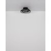 Illuminazione Globo Lighting Deanne Lampada con ventilatore LED Nero, 1-Luce, Telecomando, Cambia colore