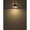 Illuminazione Globo Lighting Deanne Lampada con ventilatore LED Nero, 1-Luce, Telecomando, Cambia colore