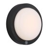Illuminazione Globo Lighting Lasse Plafoniera LED Nero, 1-Luce