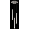 Illuminazione Globo Lighting Ryan Lampadario a sospensione Nichel opaco, 3-Luci