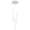 Illuminazione Globo Lighting Ryan Lampadario a sospensione Bianco, 3-Luci
