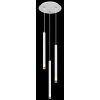 Illuminazione Globo Lighting Ryan Lampadario a sospensione Bianco, 3-Luci