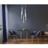 Illuminazione Globo Lighting Ryan Lampadario a sospensione Bianco, 5-Luci