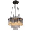 Illuminazione Globo Lighting Gorley Lampadario a sospensione Nero, 5-Luci