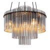 Illuminazione Globo Lighting Gorley Lampadario a sospensione Nero, 5-Luci